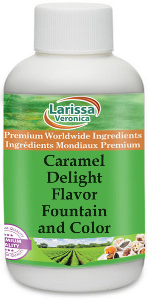 Caramel Delight Flavor Fountain and Color