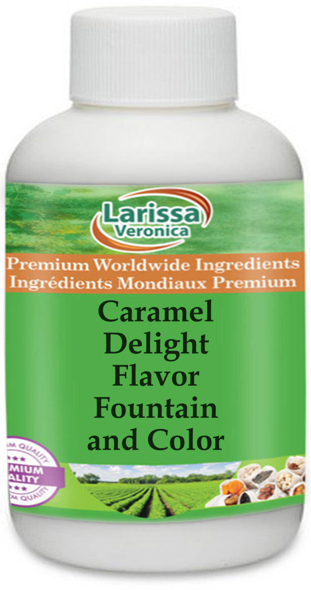 Caramel Delight Flavor Fountain and Color