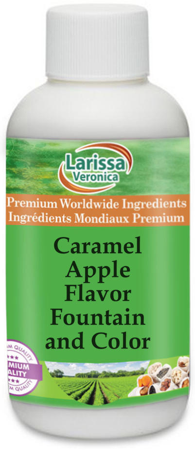 Caramel Apple Flavor Fountain and Color