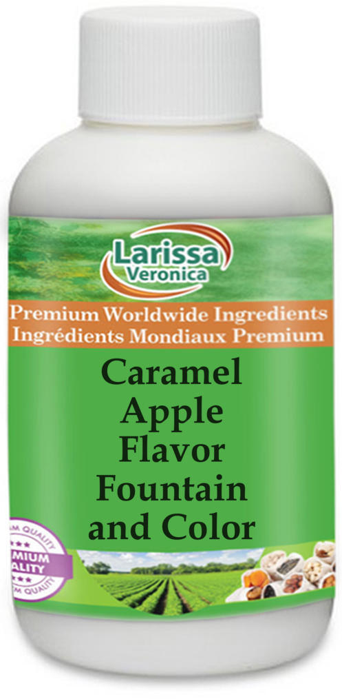 Caramel Apple Flavor Fountain and Color