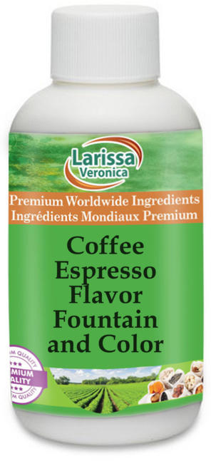 Coffee Espresso Flavor Fountain and Color