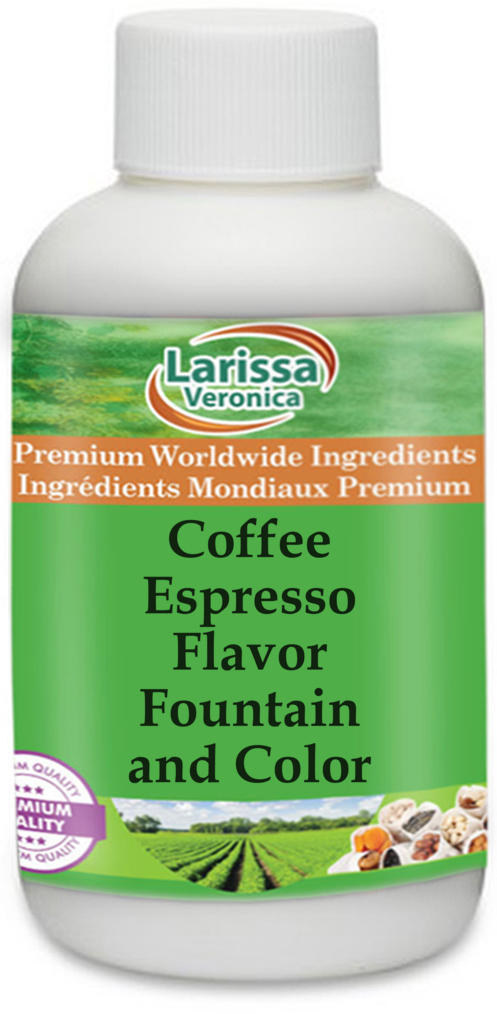 Coffee Espresso Flavor Fountain and Color