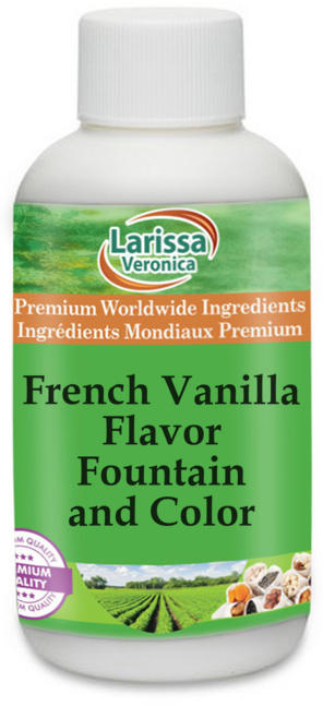 French Vanilla Flavor Fountain and Color