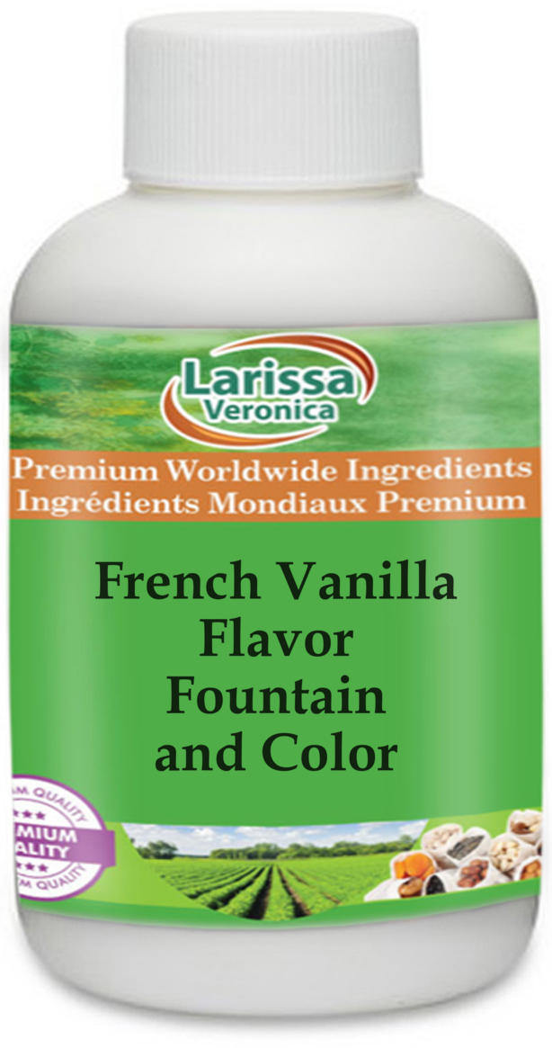 French Vanilla Flavor Fountain and Color