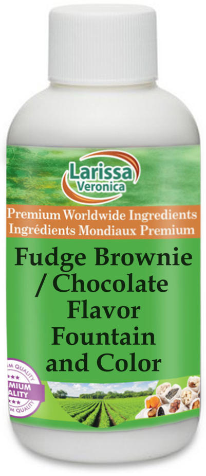 Fudge Brownie / Chocolate Flavor Fountain and Color