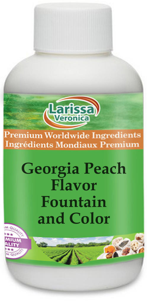 Georgia Peach Flavor Fountain and Color