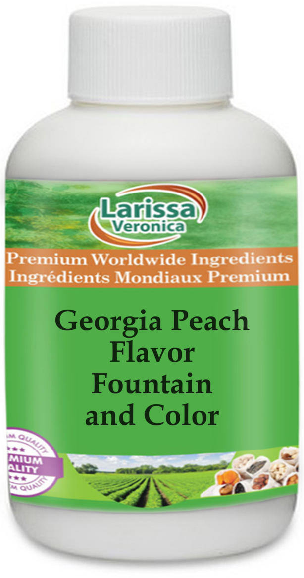 Georgia Peach Flavor Fountain and Color