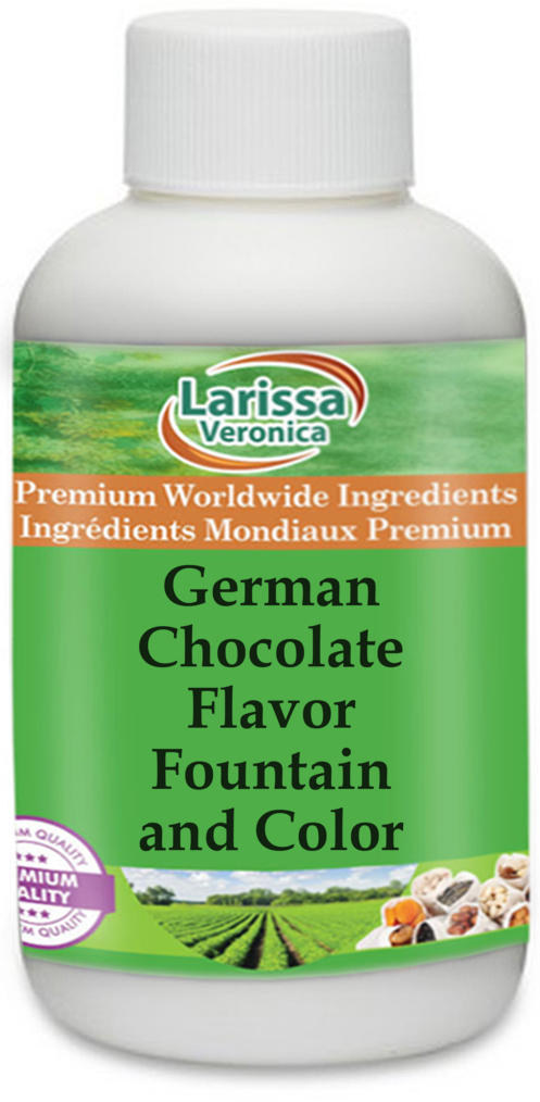 German Chocolate Flavor Fountain and Color