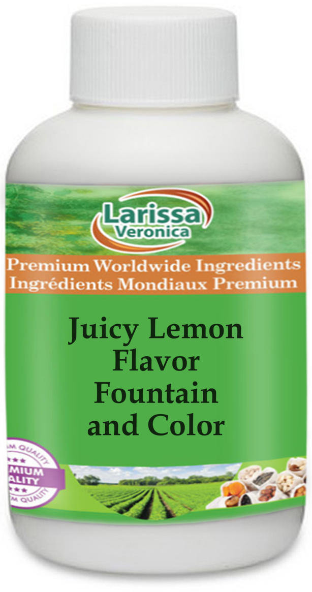 Juicy Lemon Flavor Fountain and Color