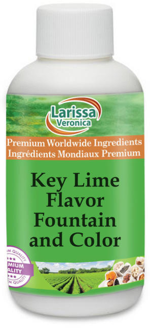 Key Lime Flavor Fountain and Color