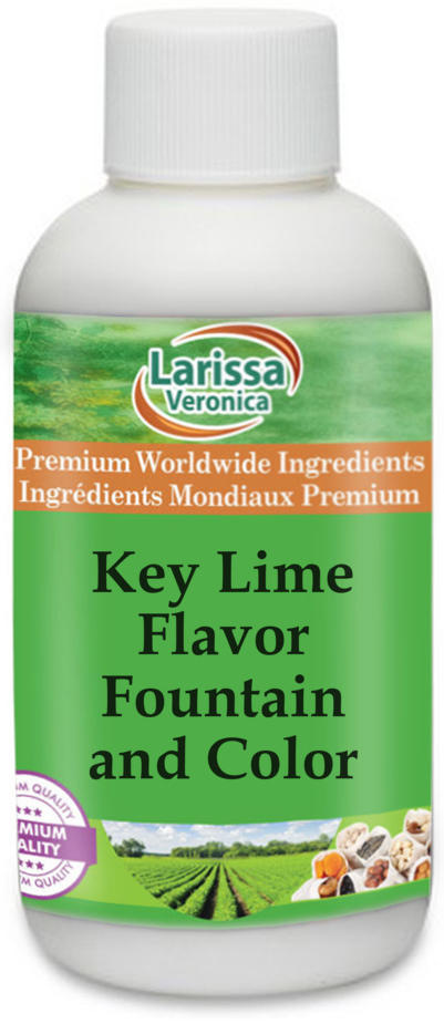 Key Lime Flavor Fountain and Color