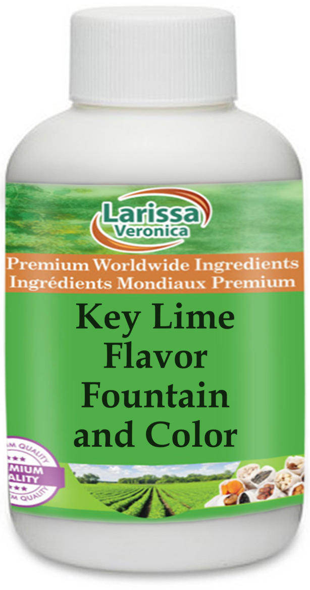 Key Lime Flavor Fountain and Color