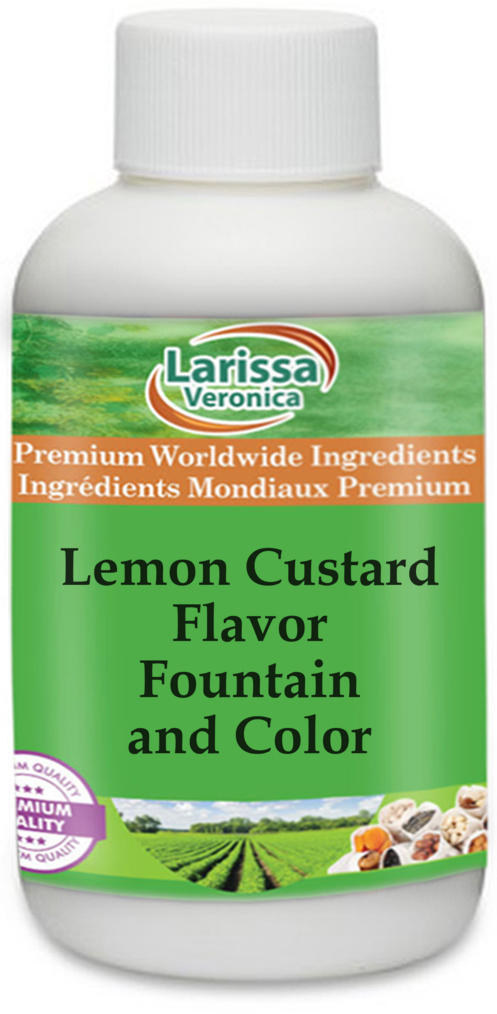 Lemon Custard Flavor Fountain and Color