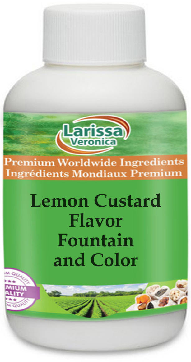 Lemon Custard Flavor Fountain and Color