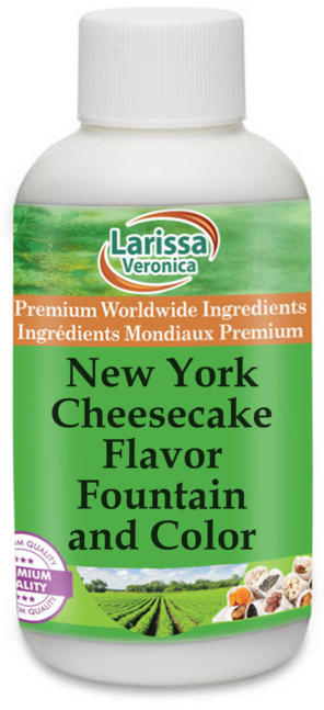 New York Cheesecake Flavor Fountain and Color