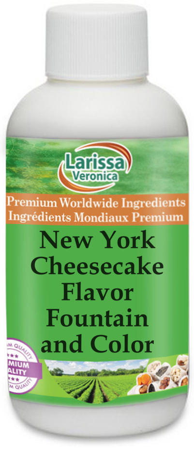 New York Cheesecake Flavor Fountain and Color