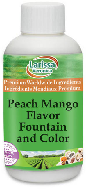 Peach Mango Flavor Fountain and Color