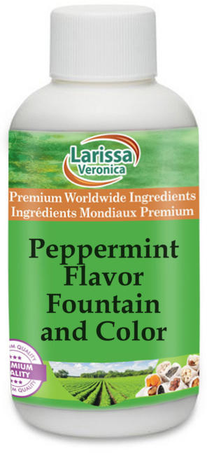 Peppermint Flavor Fountain and Color