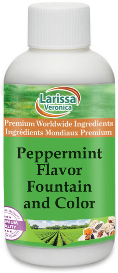 Peppermint Flavor Fountain and Color