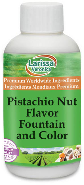 Pistachio Nut Flavor Fountain and Color