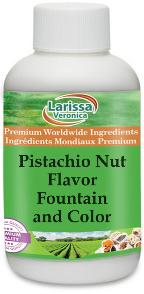 Pistachio Nut Flavor Fountain and Color