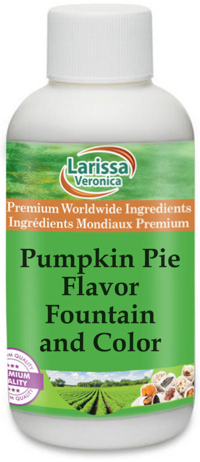 Pumpkin Pie Flavor Fountain and Color