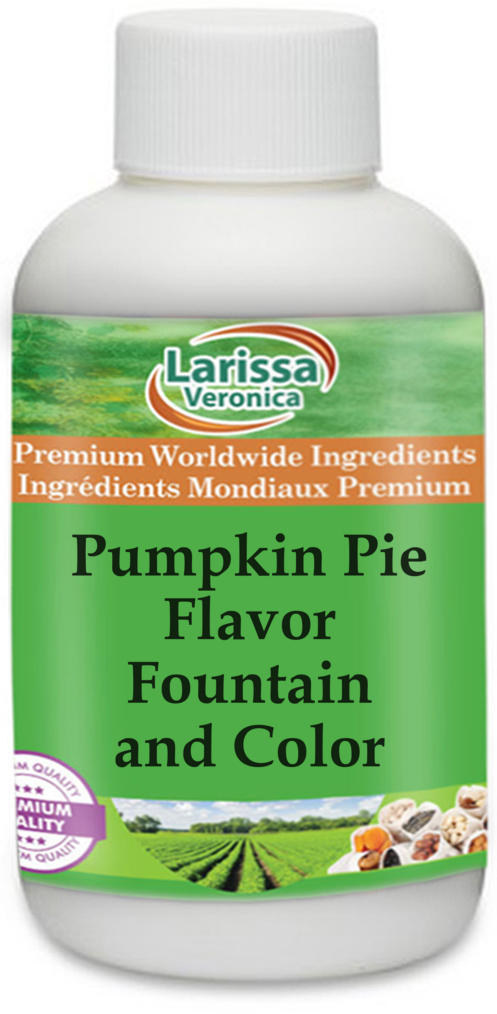 Pumpkin Pie Flavor Fountain and Color