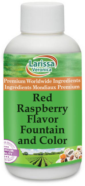 Red Raspberry Flavor Fountain and Color