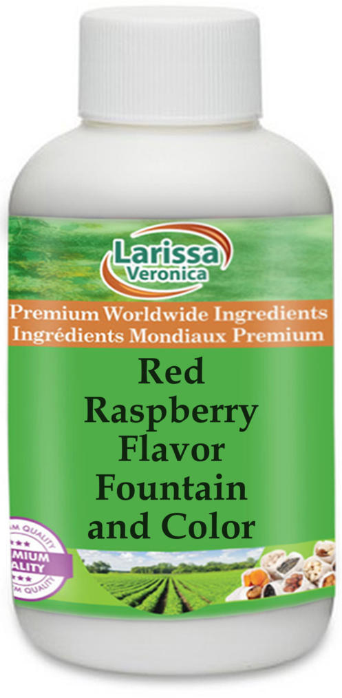 Red Raspberry Flavor Fountain and Color