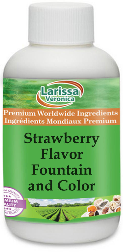 Strawberry Flavor Fountain and Color