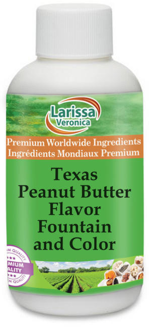 Texas Peanut Butter Flavor Fountain and Color