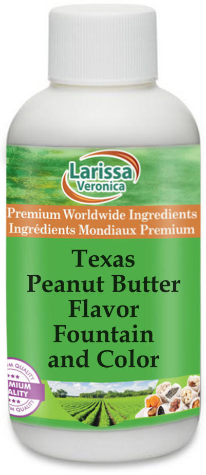 Texas Peanut Butter Flavor Fountain and Color