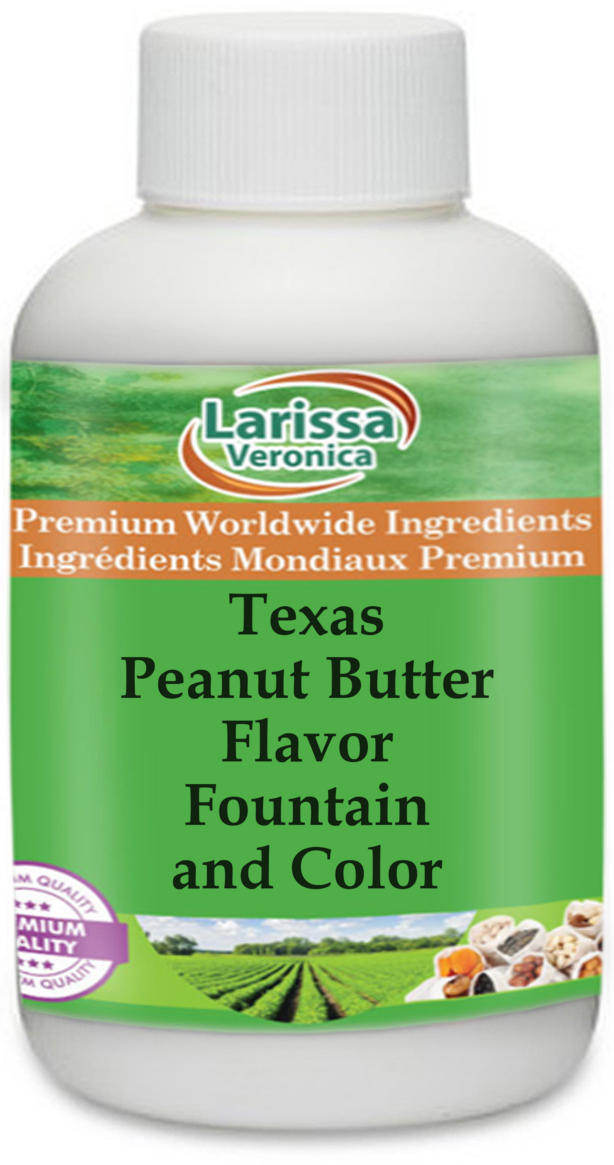 Texas Peanut Butter Flavor Fountain and Color