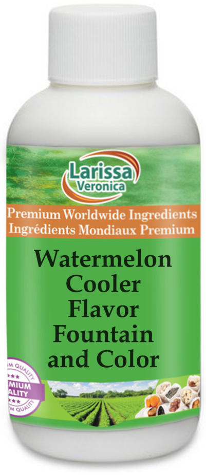 Watermelon Cooler Flavor Fountain and Color