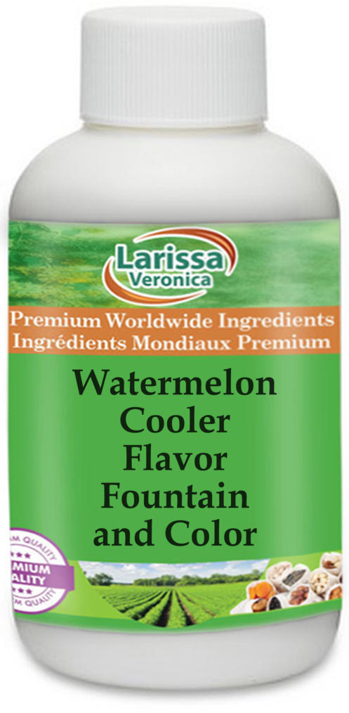 Watermelon Cooler Flavor Fountain and Color