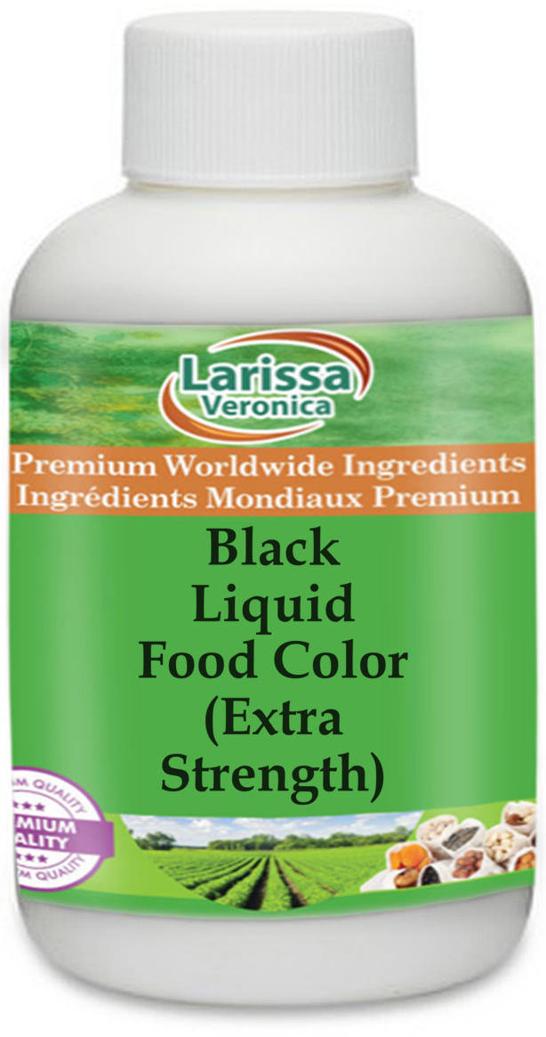 Black Liquid Food Color (Extra Strength)