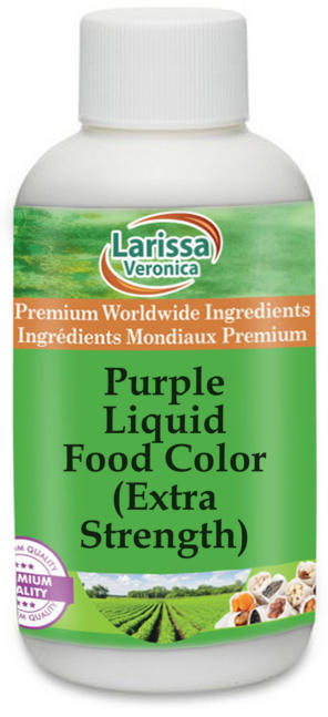 Purple Liquid Food Color (Extra Strength)