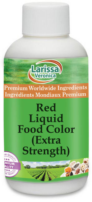 Red Liquid Food Color (Extra Strength)