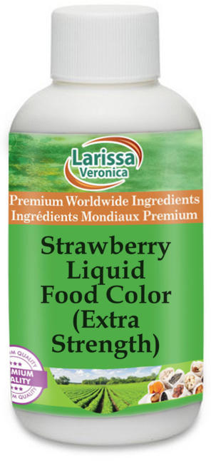 Strawberry Liquid Food Color (Extra Strength)