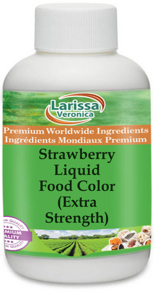 Strawberry Liquid Food Color (Extra Strength)