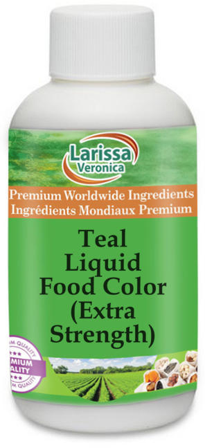 Teal Liquid Food Color (Extra Strength)