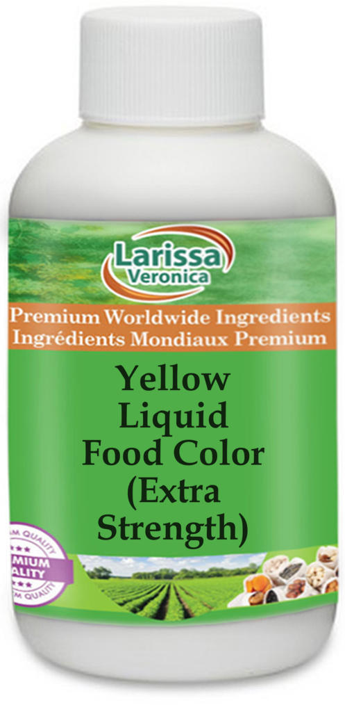 Yellow Liquid Food Color (Extra Strength)