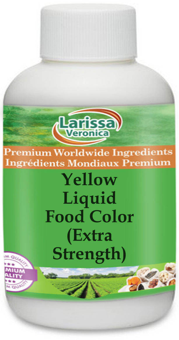 Yellow Liquid Food Color (Extra Strength)