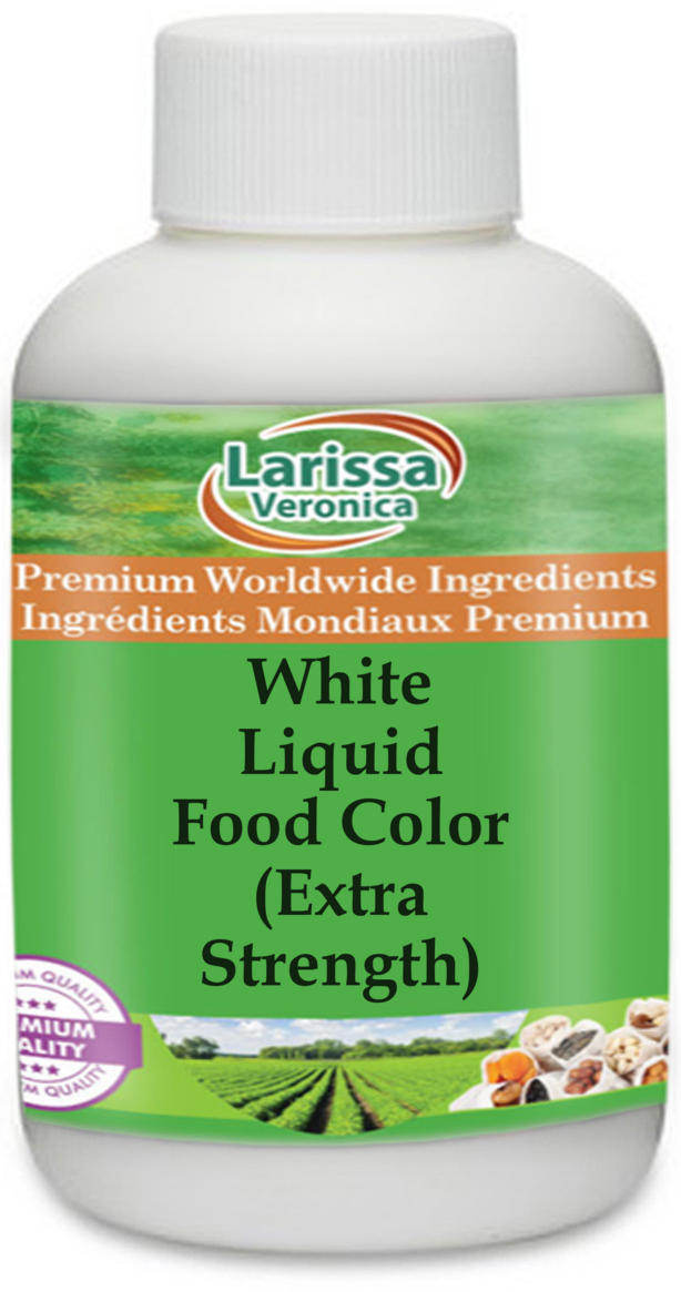 White Liquid Food Color (Extra Strength)