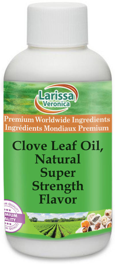 Clove Leaf Oil, Natural Super Strength Flavor