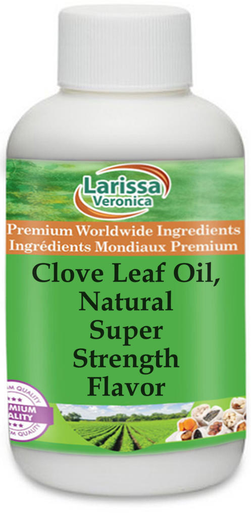 Clove Leaf Oil, Natural Super Strength Flavor