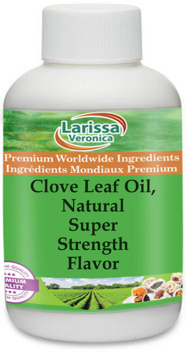 Clove Leaf Oil, Natural Super Strength Flavor