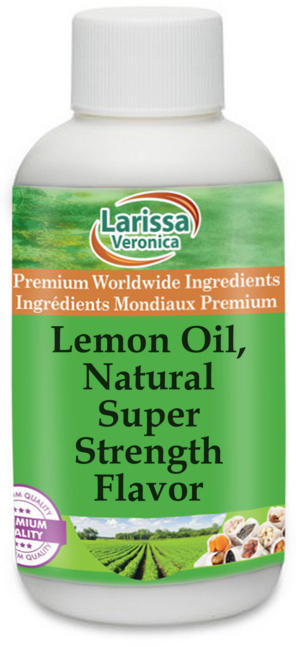 Lemon Oil, Natural Super Strength Flavor