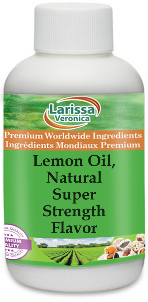 Lemon Oil, Natural Super Strength Flavor
