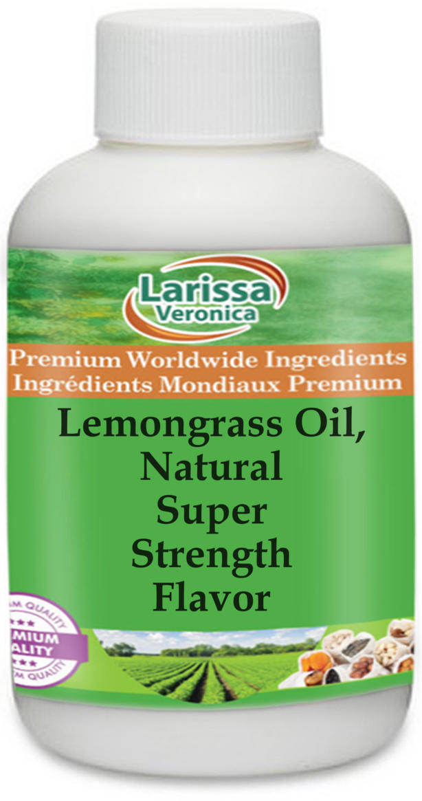 Lemongrass Oil, Natural Super Strength Flavor